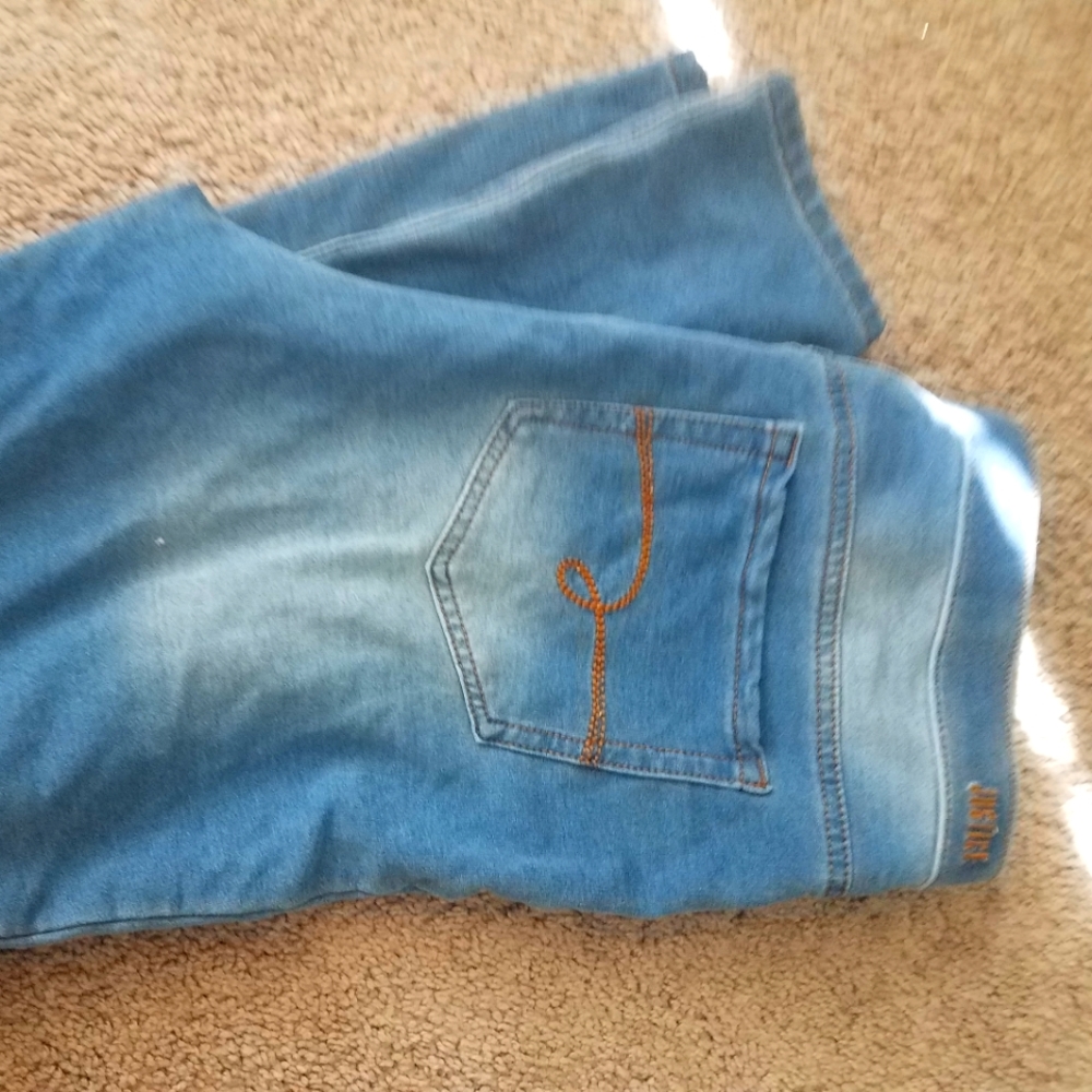 Girls super soft justice jeggings 22plus